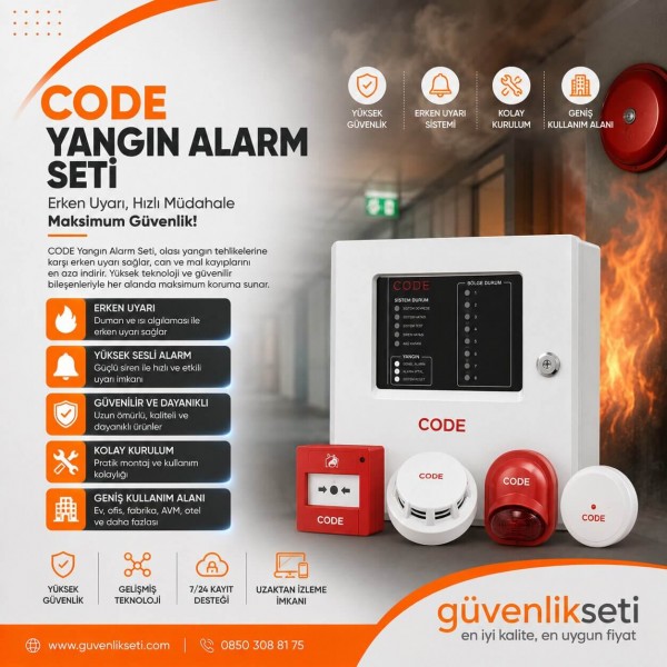 Code Yangın Alarm Setleri
